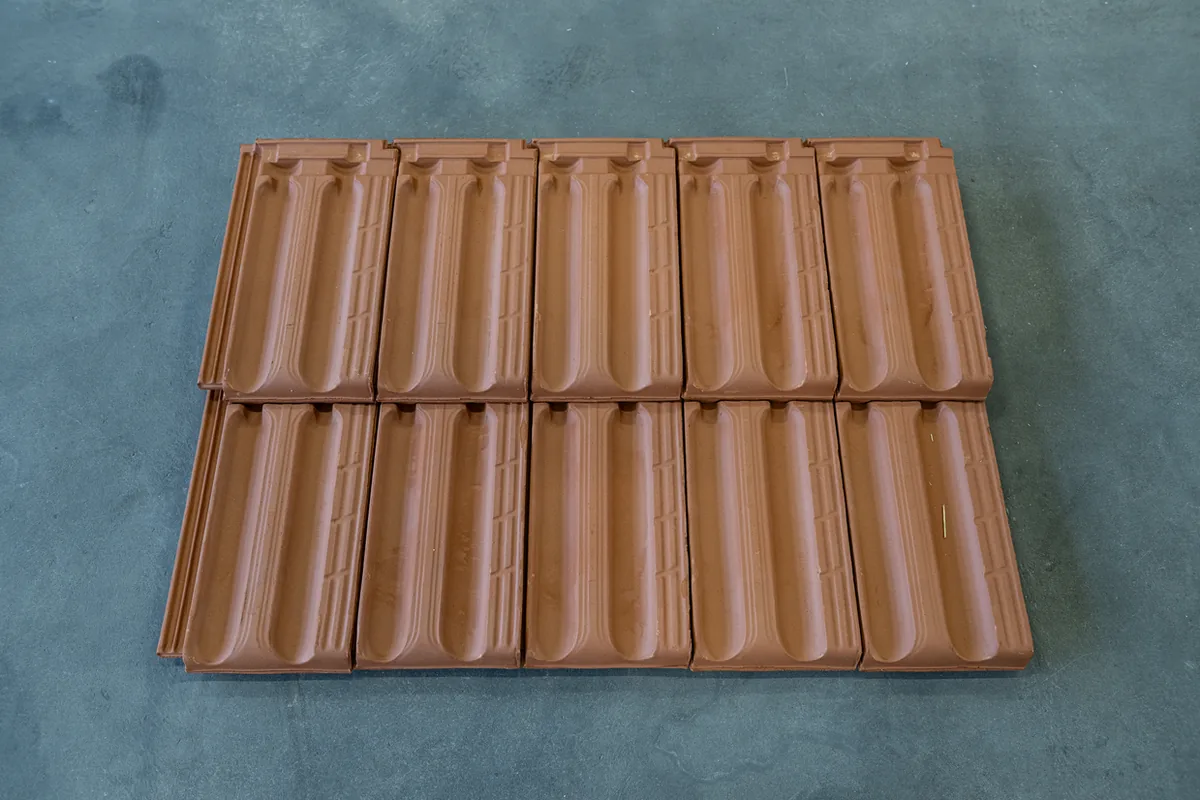 Plain Natural Terracotta, italiensk takpanna från Tognana Superroof