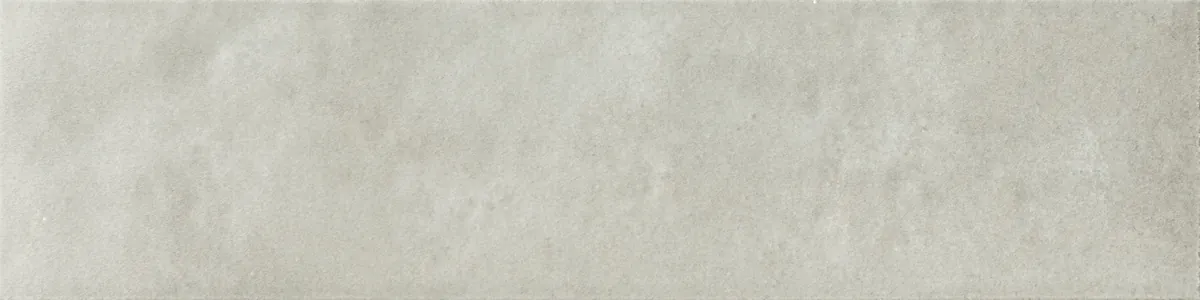 Marca Corona Miniature Soda Grigio Luna, ljusgrå granitkeramik med glaseffekt 6x24 cm