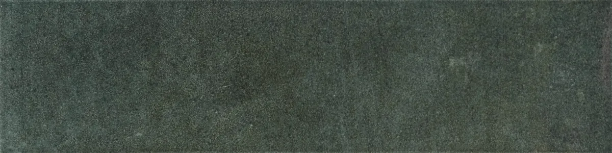 Marca Corona Miniature Soda Verde Malva, mörkgrön granitkeramik med glaseffekt 6x24 cm