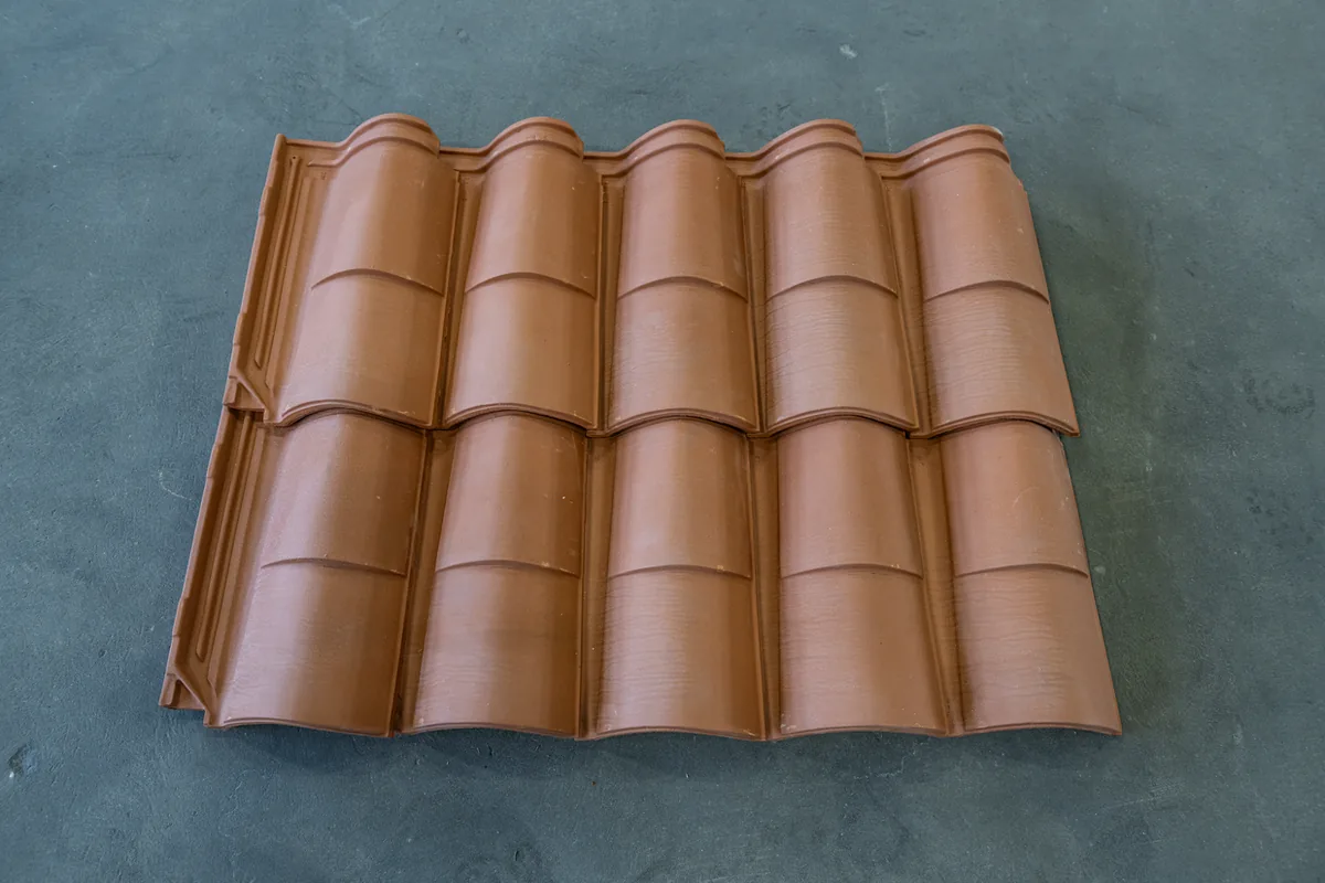 Royal Coppo Natural Terracotta, italiensk takpanna från Tognana Superroof