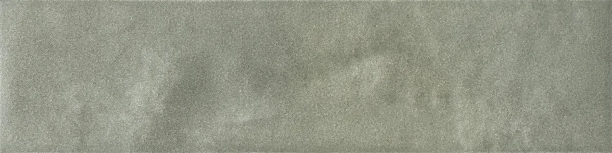 Marca Corona Miniature Soda Verde Perla, salviegrön granitkeramik med glaseffekt 6x24 cm